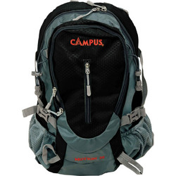 Campus Motion Αδιάβροχο Ορειβατικό Σακίδιο 25lt Μαύρο Μπλε 810-9068-14