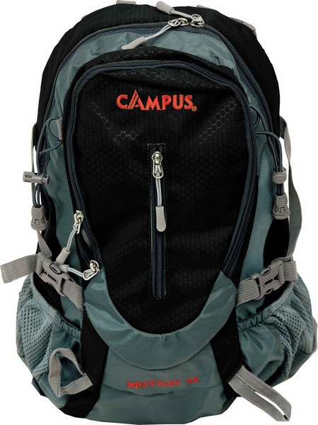 Campus Motion Αδιάβροχο Ορειβατικό Σακίδιο 25lt Μαύρο Μπλε 810-9068-14