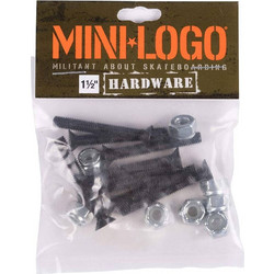Mini Logo Βιδάκια Skate 1 1/2" Phillips - Μαύρο SONEQTMPML2150T00000