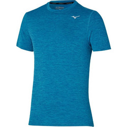 Mizuno Impulse Core Tee Ανδρικό Αθλητικό T-Shirt Μπλε J2GA7519-08