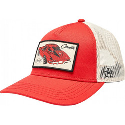 American Needle Ανδρικό Καπέλο Jockey με Δίχτυ Snapback Υφασμάτινο Κόκκινο SMU679A-CORVETTE