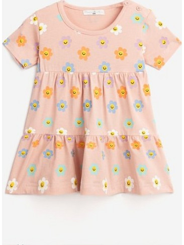 Βρεφικό φόρεμα for Funky Kids κορίτσι 6-24 μηνών 124-928102-1 Ροζ