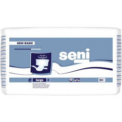 Seni Basic Large Πάνες Ακράτειας 120τμχ