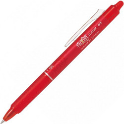 Pilot Frixion Clicker Στυλό Gel που Σβήνει 0.7mm Κόκκινο BLRT-FR7R