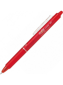 Pilot Frixion Clicker Στυλό Gel που Σβήνει 0.7mm Κόκκινο BLRT-FR7R