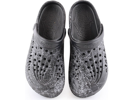 1288-0627 Love4shoes Ανδρικά Clogs ΜΑΥΡΟ