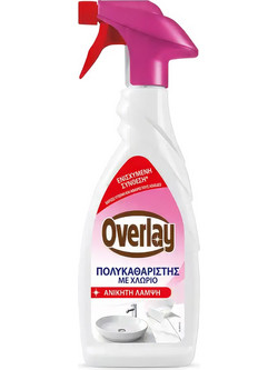 Overlay Express Πολυκαθαριστής Με Χλώριο 650ml