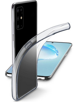Cellular Line Fine Back Cover Silicone for Samsung S20+ transparent