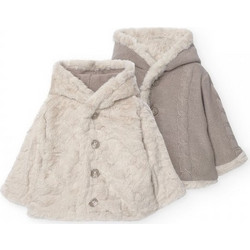 BOBOLI Jacket reversible for baby -BCI - 759090 - ΑΓΟΡΙ - moka