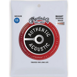 Martin Guitar MA550T Σετ 6 Χορδές Ακουστικής Κιθάρας Phosphor Bronze 13-56" Medium Tension