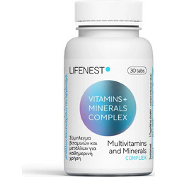 Genomed Lifenest Vitamins & Minerals Complex 30 Ταμπλέτες