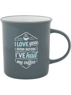 Mr Wonderful Κούπα Κεραμική I love you i even before i ve had my coffee