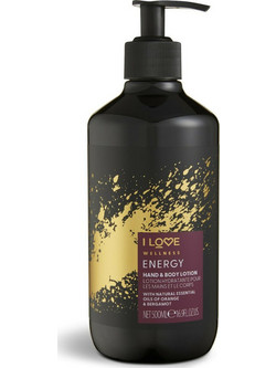 I Love Wellness Energy Hand & Body Ενυδατική Lotion Σώματος 500ml