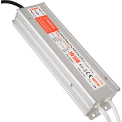 73063 Μεταλλικό Τροφοδοτικό SELV για Προϊόντα LED 150W 6.25A - AC 220-240V σε DC 24V - Αδιάβροχο IP67 Μ23.5 x Π6 x Υ4cm
