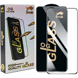Προστασία Οθόνης OG Full Glass Full Glue Tempered Glass για REALME C55 / C67 4G / 11 5G / 12 5G / OPPO A98 5G - Χρώμα: Μαύρο