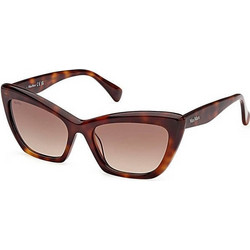 Max Mara MM0063 52F Γυναικεία Γυαλιά Ηλίου Πεταλούδα Κοκάλινα Ταρταρούγα με Καφέ Φακό