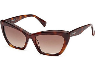 Max Mara MM0063 52F Γυναικεία Γυαλιά Ηλίου Πεταλούδα Κοκάλινα Ταρταρούγα με Καφέ Φακό