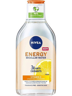 Nivea Energy Vitamin C Micellar Water Ντεμακιγιάζ 400ml