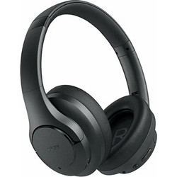 Aukey EP-N12 ANC Ενσύρματα & Ασύρματα Bluetooth Ακουστικά Over Ear με Noise Canceling Μαύρα