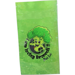 Σακουλάκι Ασφαλείας Mylar Zip Bag - Broccoli (192x102mm)