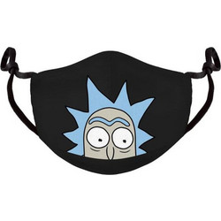 Difuzed Υφασμάτινη Μάσκα Rick & Morty Μαύρη 1τμχ