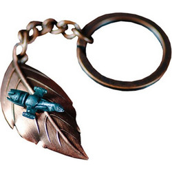 Quantum Mechanix Firefly Leaf On The Wind Μπρελόκ