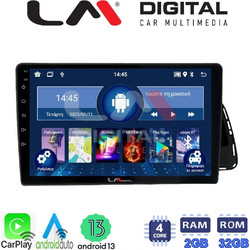 LM Digital ZN4313 Ηχοσύστημα Αυτοκινήτου με Οθόνη Αφής & GPS