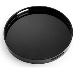 Στρογγυλός λακαρισμένος δίσκος Μ54xΠ54xΥ5cm