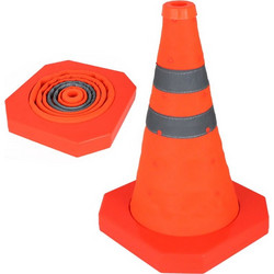 κωνος κυκλοφοριας πτυσσομενος 40cm