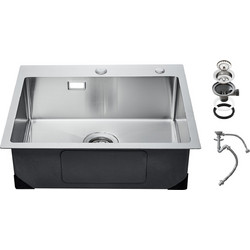 Vevor QRSSCTSPDC68413CDV0 Νεροχύτης Inox 68x45cm