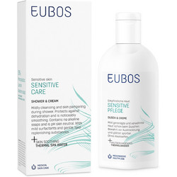 Eubos Sensitive Shower & Cream Αφρόλουτρο σε Gel για Ευαίσθητο Δέρμα 200ml