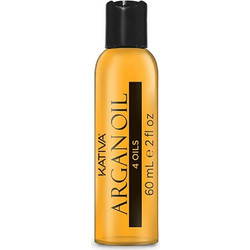 Kativa Argan Oil 4 Oils Ξηρό Λάδι Μαλλιών Κερατίνης για Όγκο & Επανόρθωση 60ml
