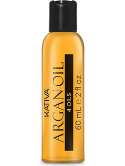 Kativa Argan Oil 4 Oils Ξηρό Λάδι Μαλλιών Κερατίνης για Όγκο & Επανόρθωση 60ml