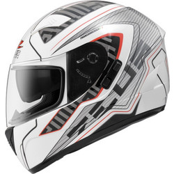 Zeus 810A J26 White / Silver Κράνος Μηχανής Full Face