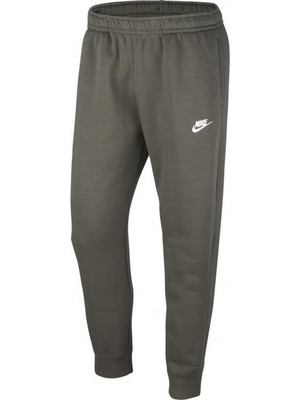 Nike Sportswear Club Ανδρικό Παντελόνι Φόρμας Fleece με Λάστιχο Χακί BV2671-355