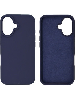 Ancus Liquid Silicone Back Cover Blue (iPhone 16)