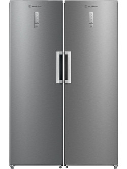Morris T71372ESN Ψυγείο Συντήρηση 362lt No Frost Υ185xΠ59.5xΒ61.8cm Inox