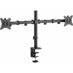 Serioux MM66-C024 Βάση Γραφείου για 2 Οθόνες έως 32" με Βραχίονα