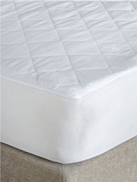 Επίστρωμα Ημίδιπλο Καπιτονέ 110x200+35 - Palamaiki - Quilted - Λευκό