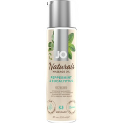 System Jo Naturals Peppermint & Eucalyptus Massage Oil 120ml