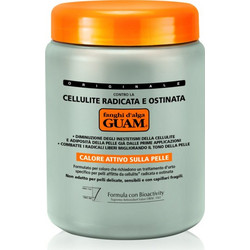 Guam Fangi D'Alga Cellulite Radicata e'Ostinata Seaweed Mud Κρέμα Σώματος κατά της Κυτταρίτιδας 1000gr/750ml