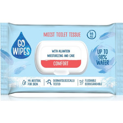 GoWipes Comfort υγρό χαρτί υγείας για ευαίσθητο δέρμα 44 τμχ