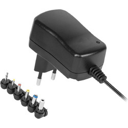 DM PRO DM-1500MA Ρυθμιζόμενο Universal Τροφοδοτικό 3-12V 1500mA 18W με σετ βυσμάτων