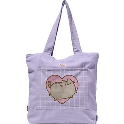 Τσάντα Ώμου Υφασμάτινη για Ψώνια Premium Pusheen Moments Collection MARE0296 Logigraf