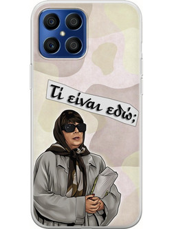 Θήκη Epic Quotes - Christina Markatou Honor X8 Flexible TPU (Διάφανη Σιλικόνη)