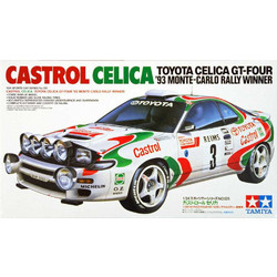 Tamiya Celica GT-4 93 Monte Carlo Rally Συναρμολογούμενο Πλαστικό Μοντέλο Αυτοκίνητου 1:24