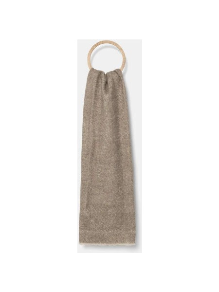 Calvin klein Κασκόλ Concrete Wool Blanket K60K612613 - Cinder-Dk Ecru