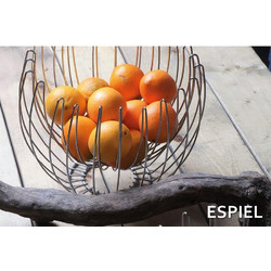 Espiel MTT110 Φρουτοθήκη Μεταλλική Διπλό Τοίχωμα 28,5 εκ