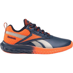 Reebok Rush Runner 5 Παιδικά Αθλητικά Παπούτσια για Τρέξιμο Ανθρακί Μπλε Πορτοκαλί 100205237