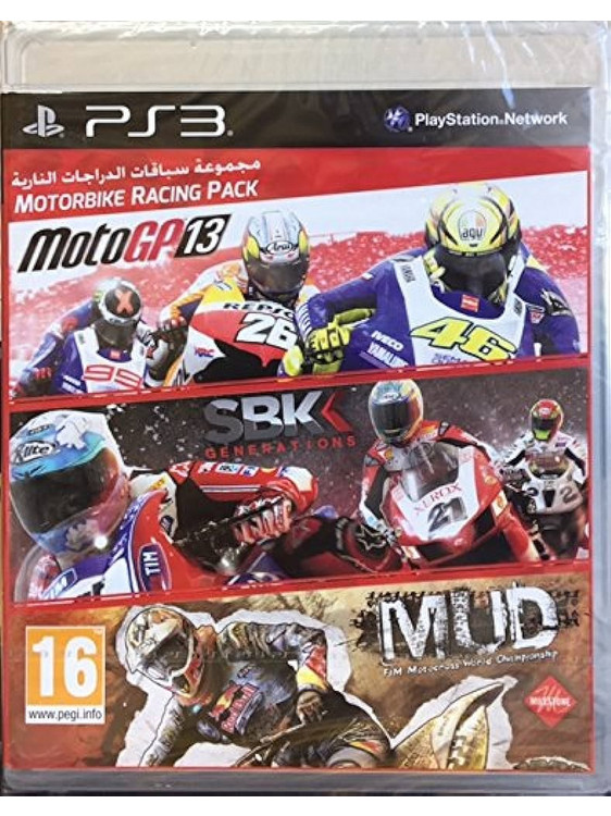 MotoGP 13 & SBK Generations & MUD Motocross PS3